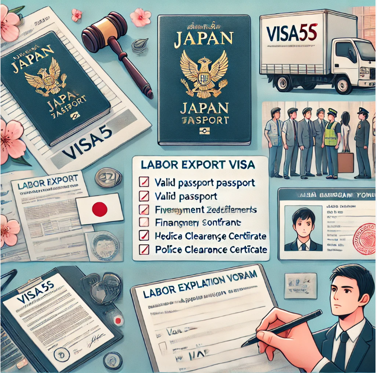 Hồ sơ làm visa đi Nhật Bản xuất khẩu lao động phải có những gì?