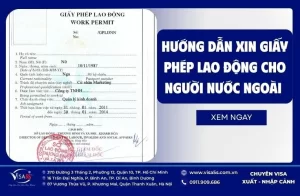 Hướng dẫn xin giấy phép lao động cho người nước ngoài tại Việt Nam