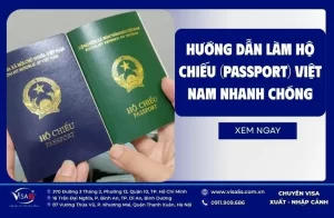 Hướng dẫn làm hộ chiếu (Passport) Việt Nam nhanh chóng