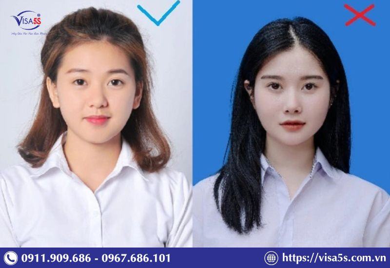 Ảnh visa Hàn Quốc: Quy định & Tiêu chuẩn mới nhất 10 Phông nền trắng là phông nền chuẩn ảnh visa Hàn Quốc