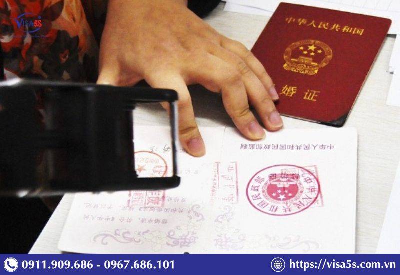 Hướng dẫn cách xin visa kết hôn Trung Quốc