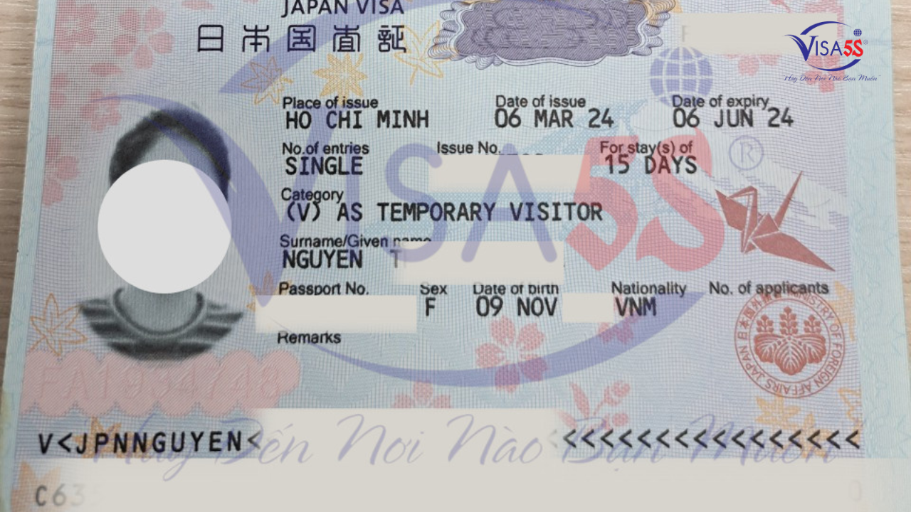 visa single nhat ban