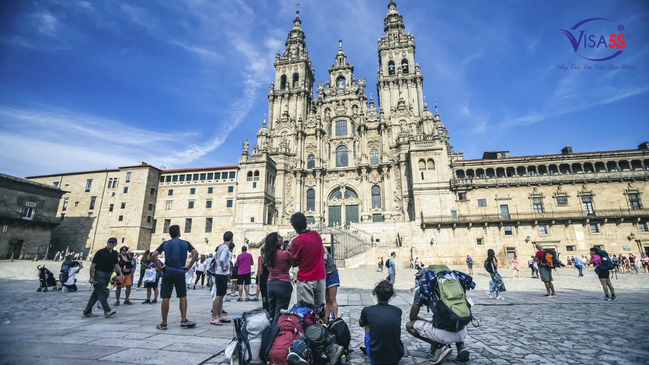 Santiago de Compostela du lich tay ban nha