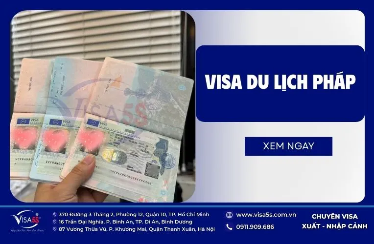 Visa du lịch Pháp