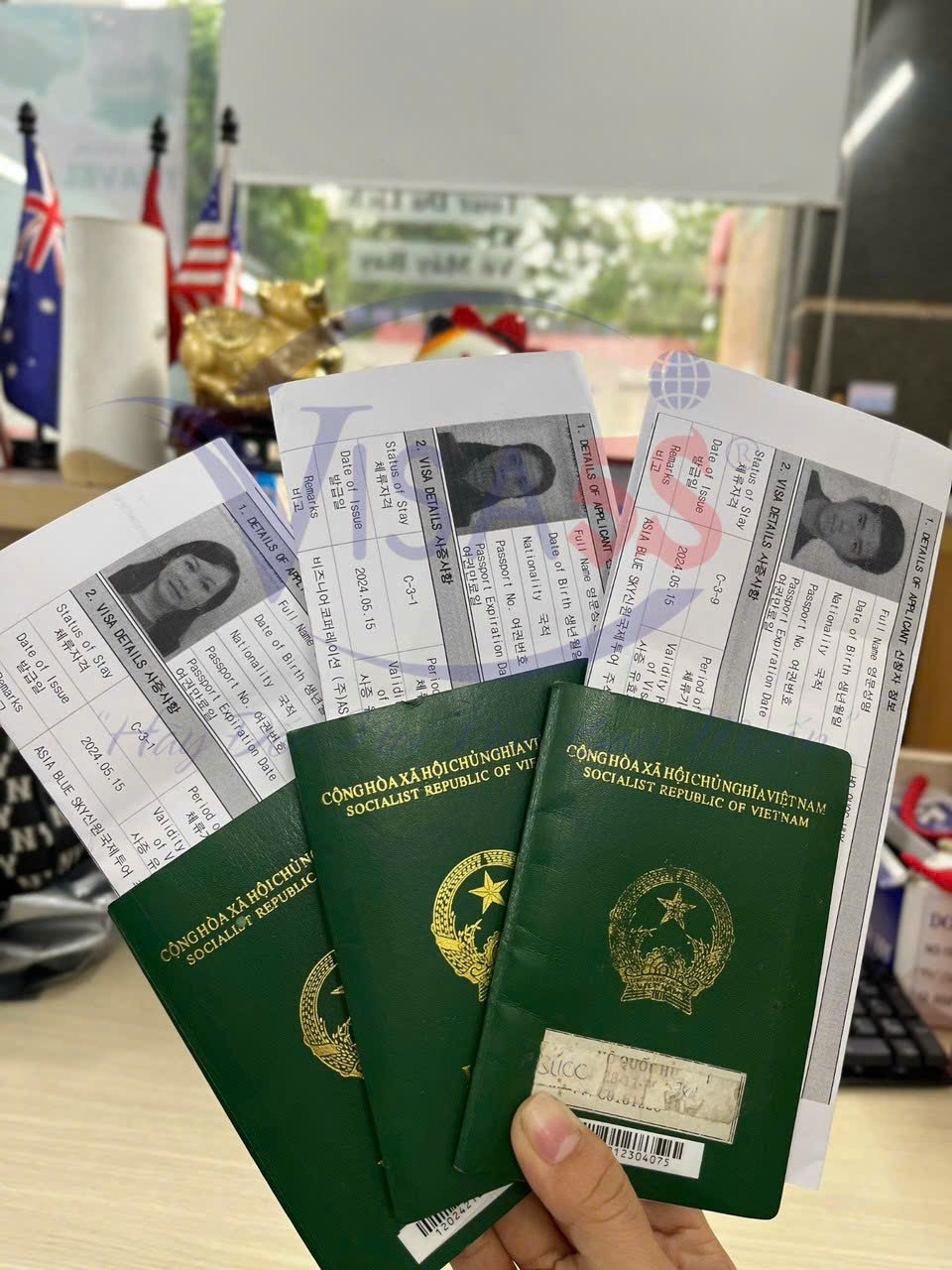 dịch vụ xin visa hàn quốc