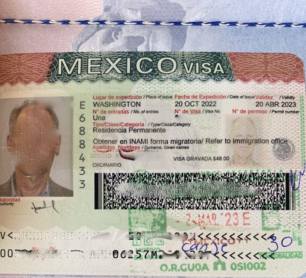 Phí Xin Visa Mexico