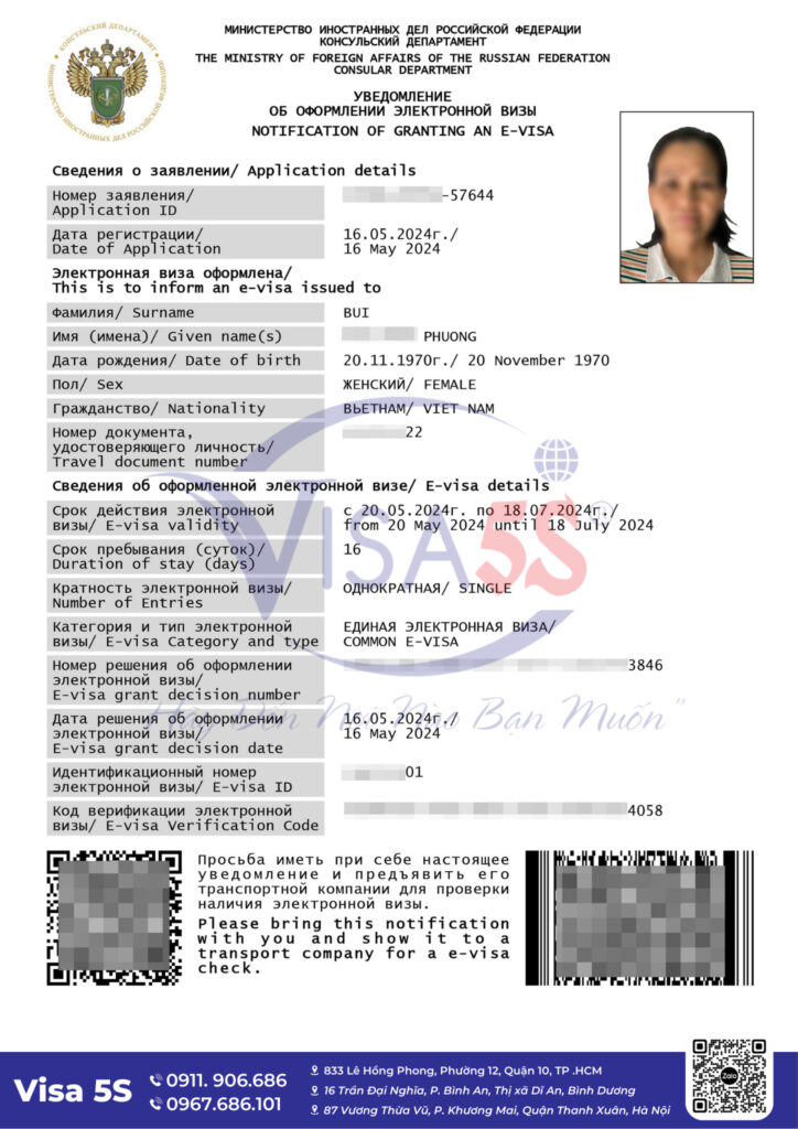 Quy Trình Xin Visa Du Lịch Nga