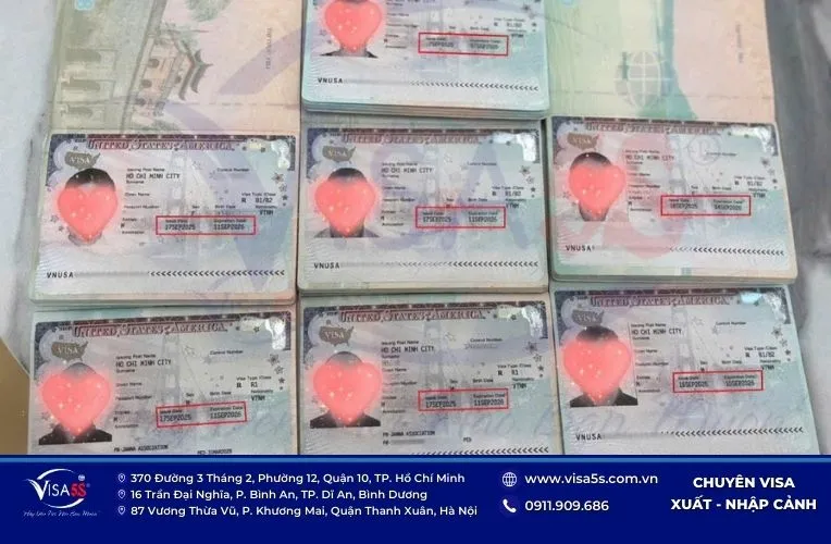 Đọc thông tin trên visa Mỹ chi tiết