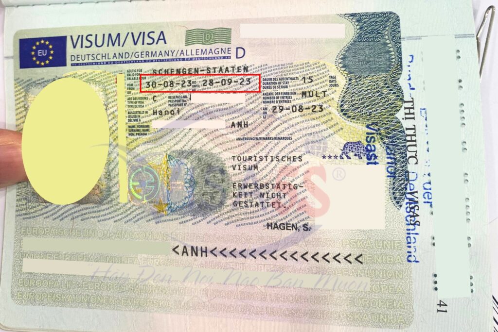Điều kiện để xin visa Đức và Pháp