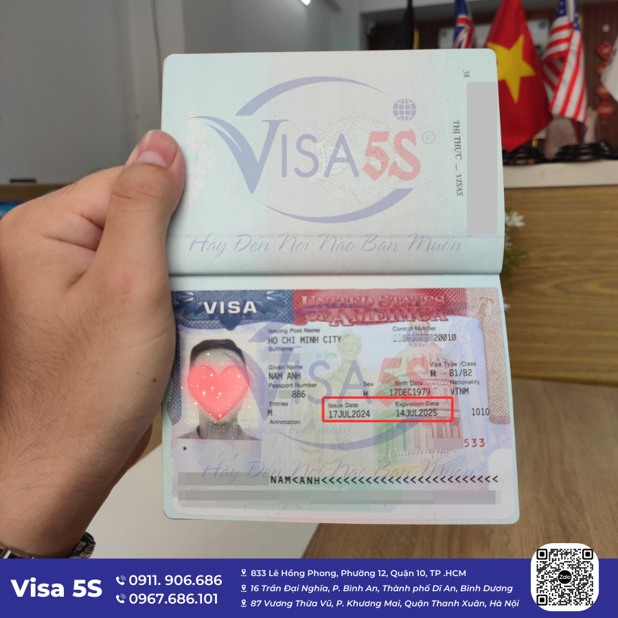 Quyền Lợi Của Visa Mỹ 1 Năm