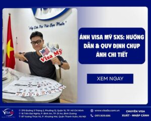 Ảnh visa Mỹ 5x5: Hướng dẫn & Quy định chụp ảnh visa chi tiết