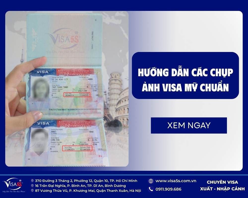 Hướng dẫn chụp ảnh visa Mỹ 5x5 tại nhà đúng tiêu chuẩn