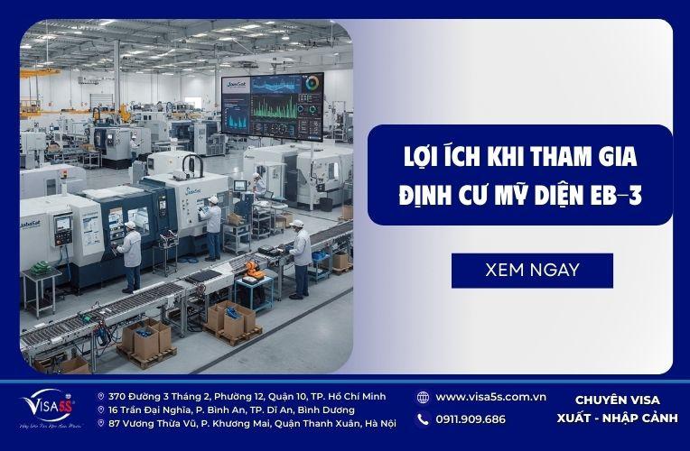 Visa EB3 Mỹ là gì? Hướng dẫn xin định cư mỹ diện eb3 mới nhất 2026 7 Lợi ích khi bạn sở hữu visa định cư Mỹ diện EB-3