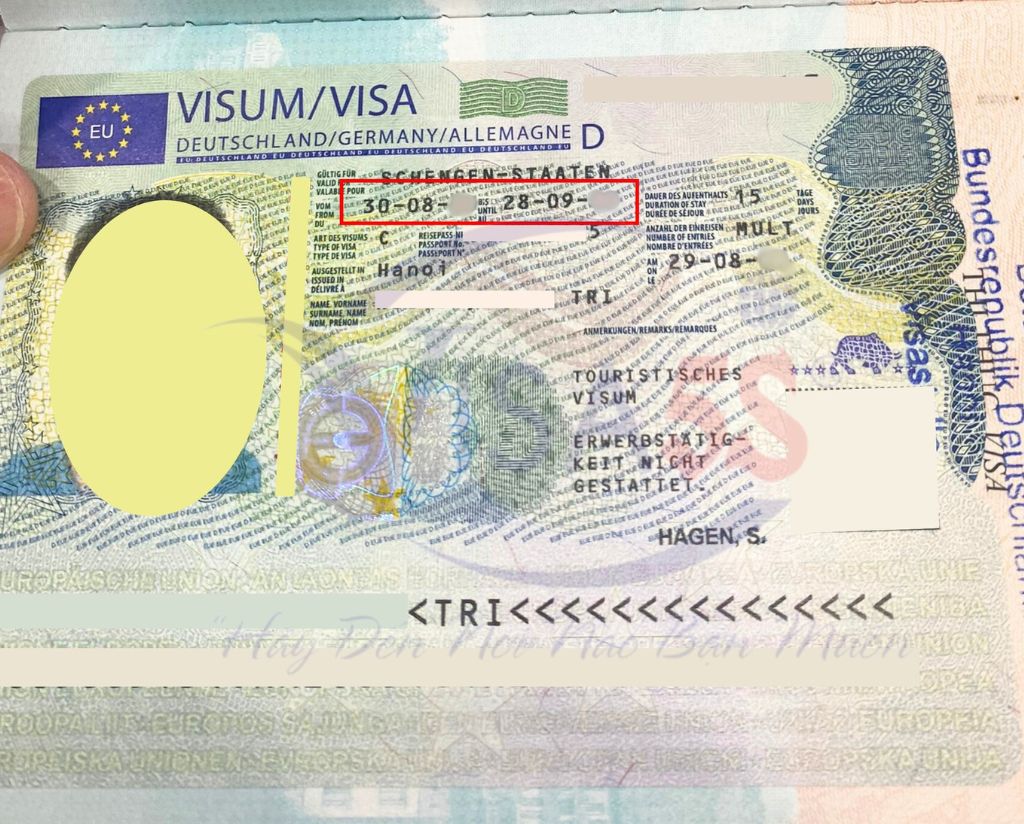 Xin Visa Đức Mất Bao Lâu?