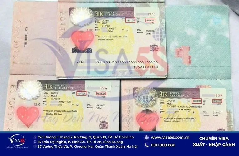 Hồ sơ xin visa Anh Quốc với các giấy tờ cần thiết