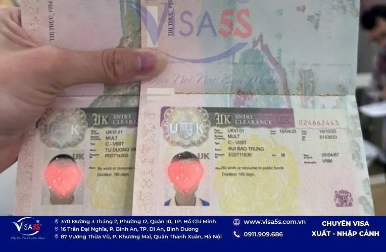 Kinh nghiệm xin visa Anh Quốc