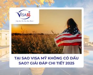 Tại Sao Visa Mỹ Không Có Dấu Sao? Giải Đáp Chi Tiết 2025