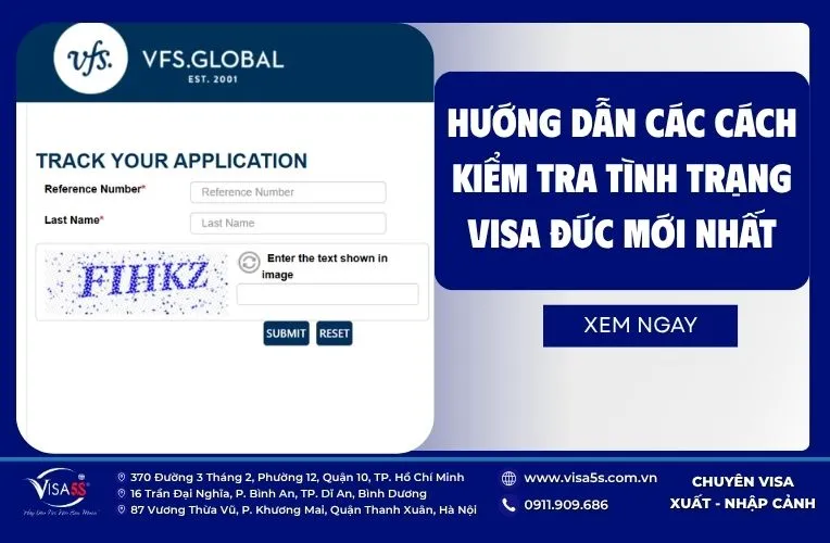 Hướng dẫn các cách kiểm tra tình trạng visa Đức mới nhất 6 Hướng dẫn các cách kiểm tra tình trạng visa Đức mới nhất