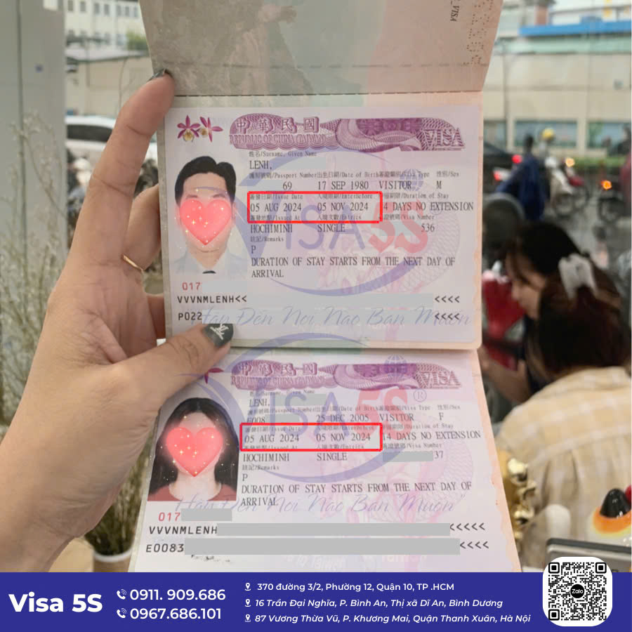 Visa Thăm Thân Đài Loan (Family Visit Visa)