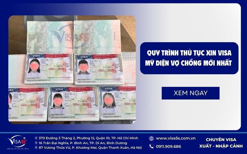 Visa Mỹ diện vợ chồng (CR1/IR1) : Điều kiện và Thủ tục mới nhất 2026 9 Thủ tục làm hồ sơ visa diện bảo lãnh vợ chồng đi Mỹ (CR-1/IR-1 ) mới nhất