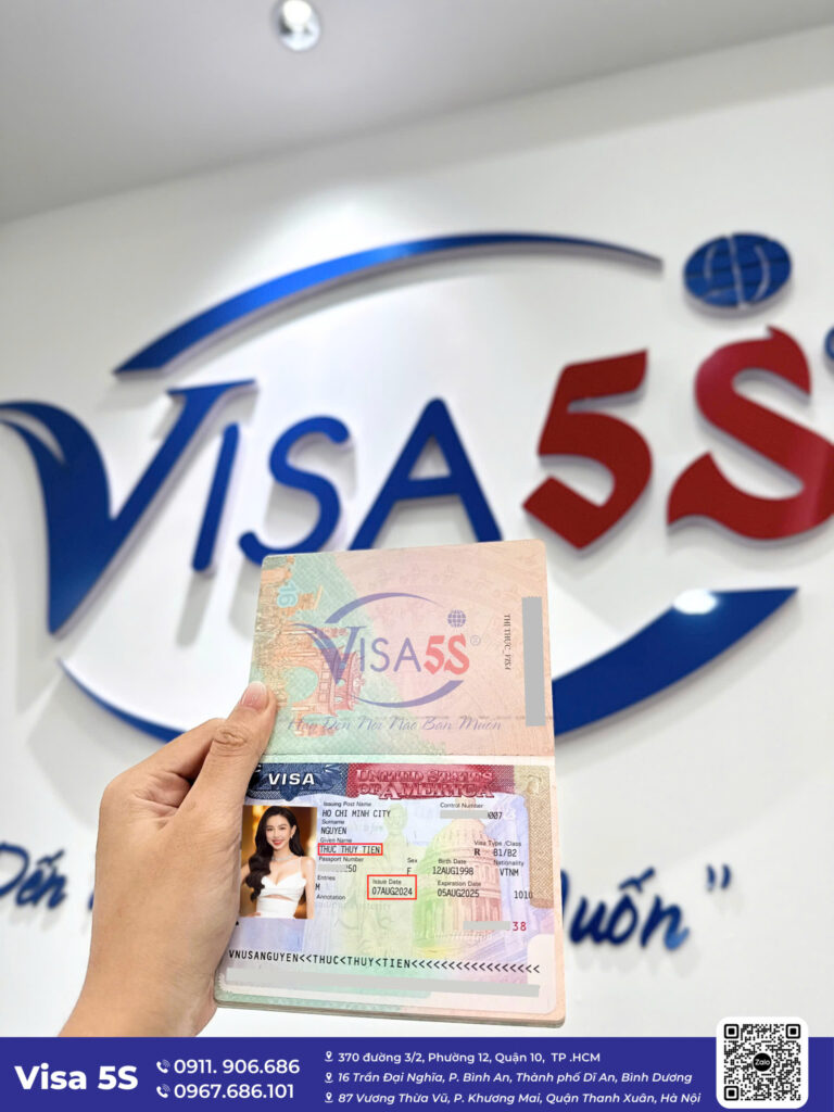 Các Loại Visa Mỹ Phổ Biến Có Ký Hiệu Entries M