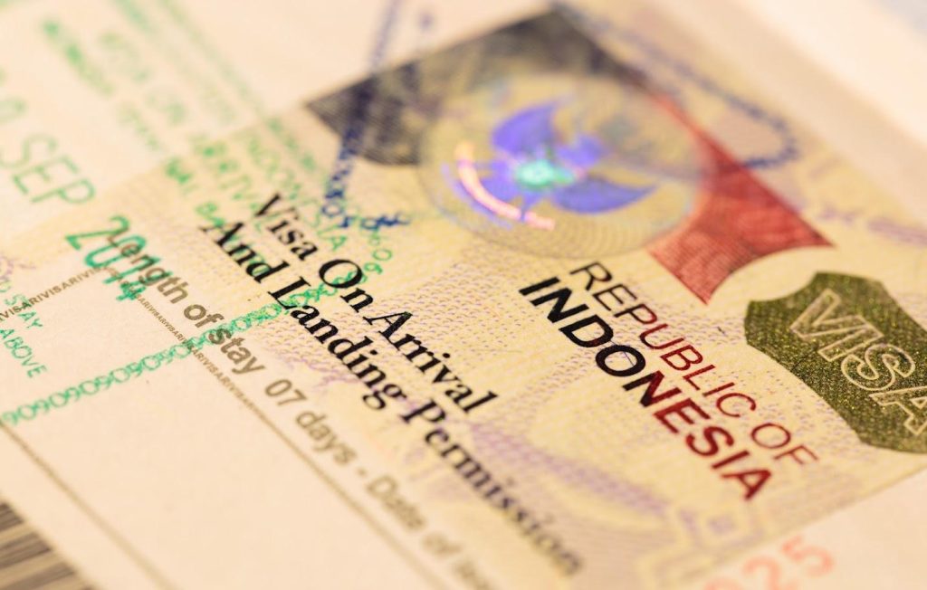 Các Loại Visa Đi Indonesia