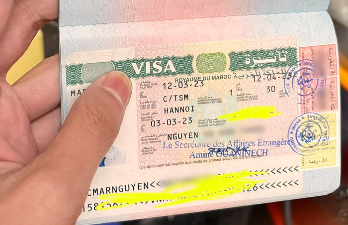 Các Loại Visa Đi Maroc