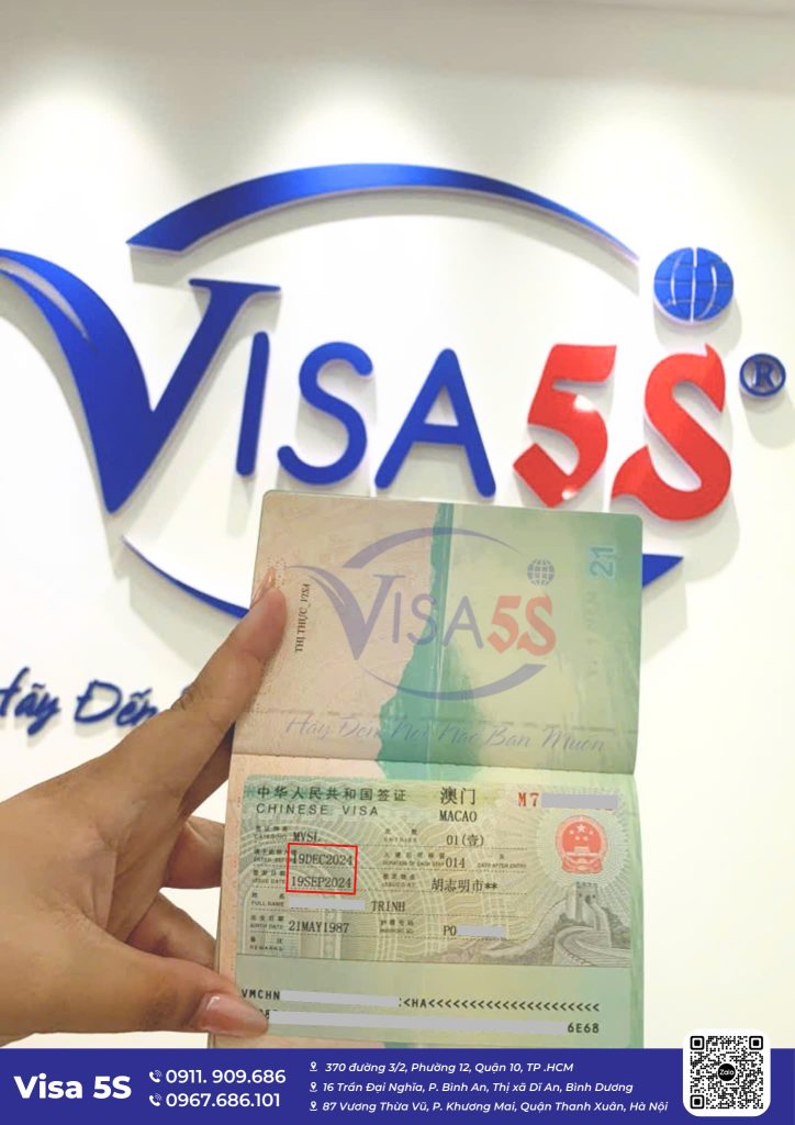 Các Loại Visa Macau