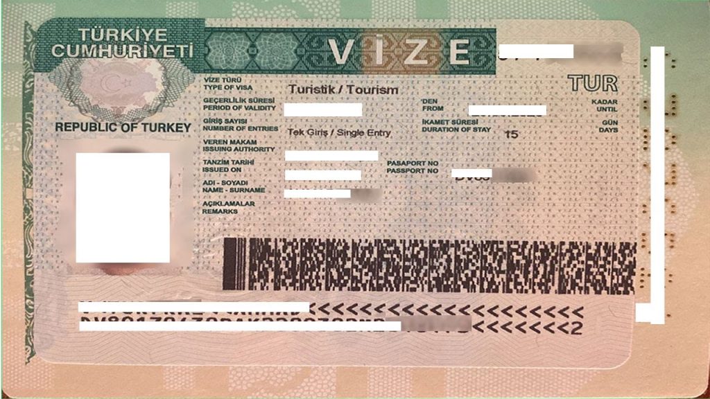 Các Loại Visa Thổ Nhĩ Kỳ