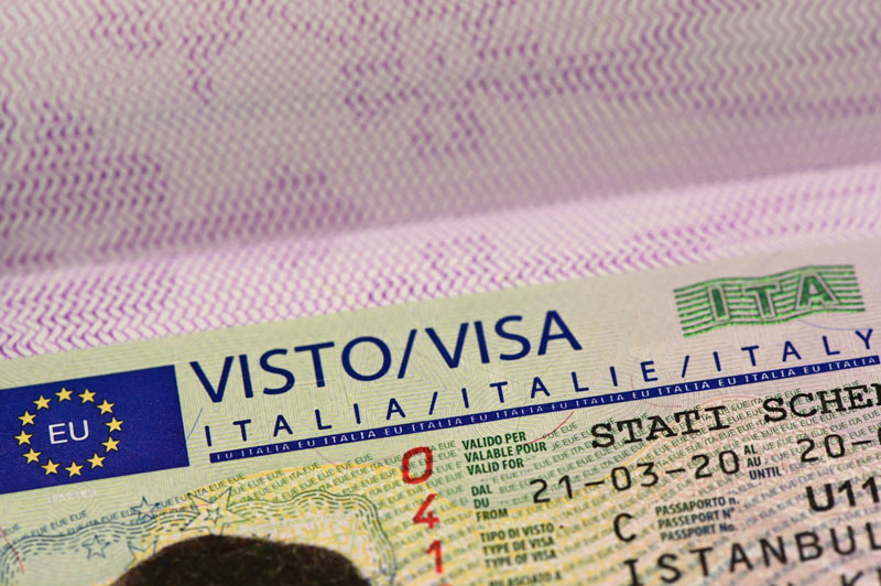 Các Loại Visa Ý Phổ Biến