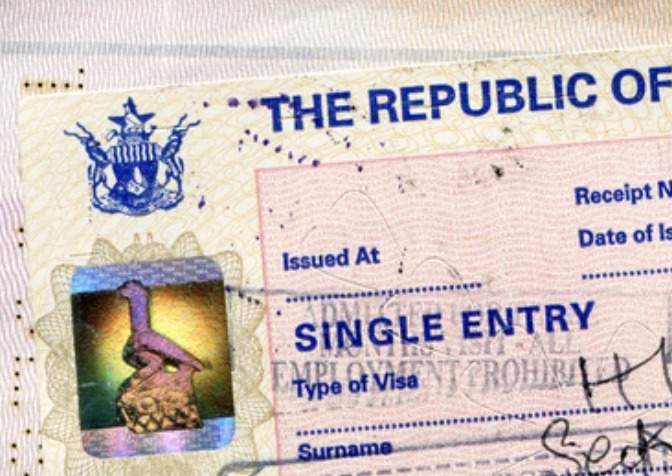 Các Loại Visa Zimbabwe