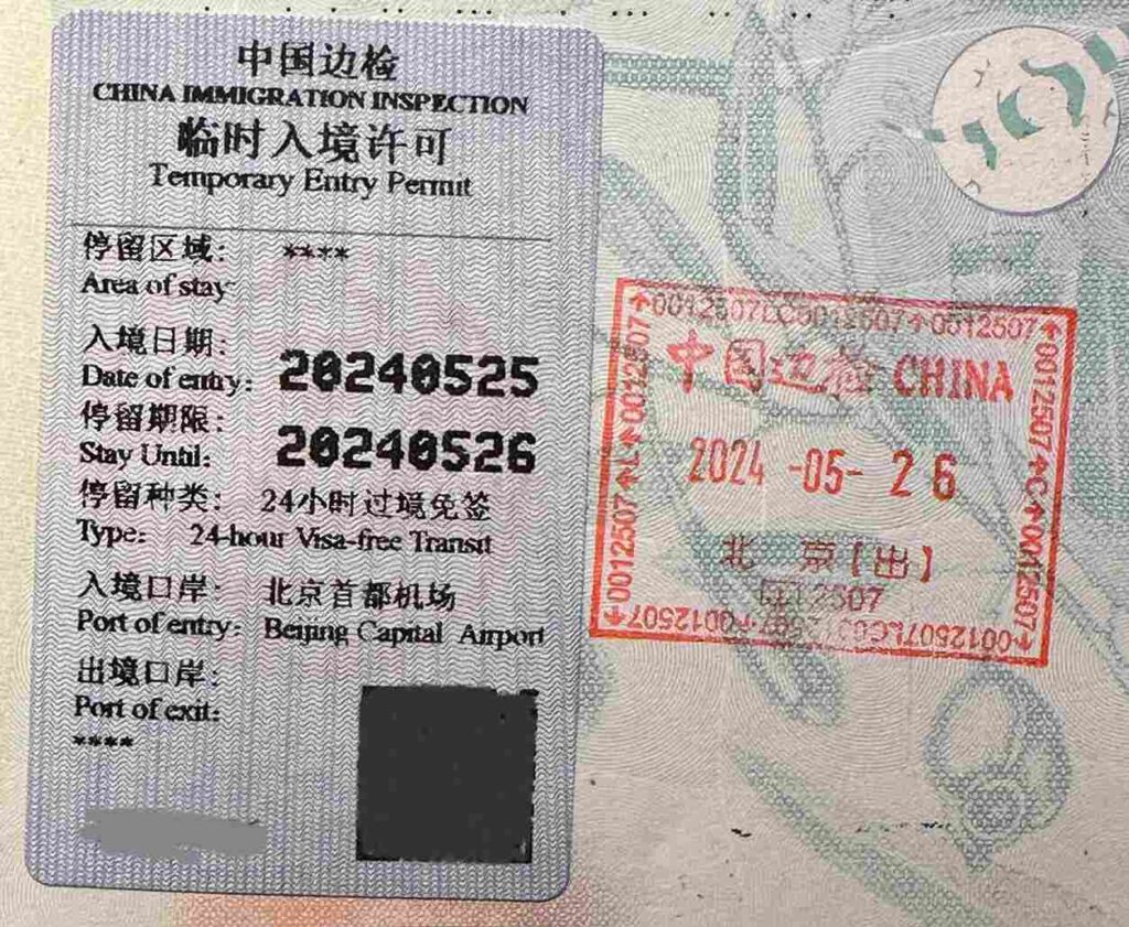 Cần Những Gì Để Xin Visa Quá Cảnh Trung Quốc? 2 Visa quá cảnh Trung Quốc là gì?