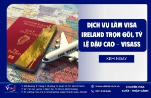 Dịch Vụ Làm Visa Ireland Trọn Gói, Tỷ Lệ Đậu Cao - Visa5S