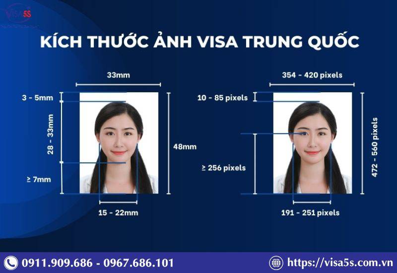 Nếu bạn đang làm hồ sơ xin visa Trung Quốc? Vậy thì đừng bỏ qua những cập nhật mới nhất về quy định ảnh visa Trung Quốc 2025 trong bài viết dưới đây của ViSA5S.