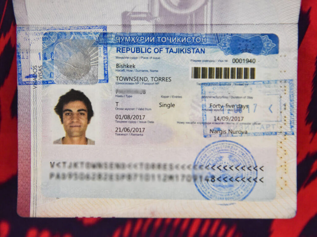 Các Loại Visa Tajikistan