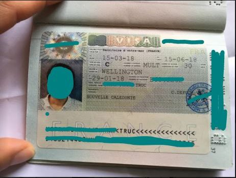 Các Loại Visa Đi New Caledonia