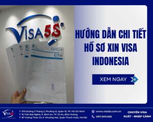 Hướng dẫn kinh nghiệm xin visa Indonesia