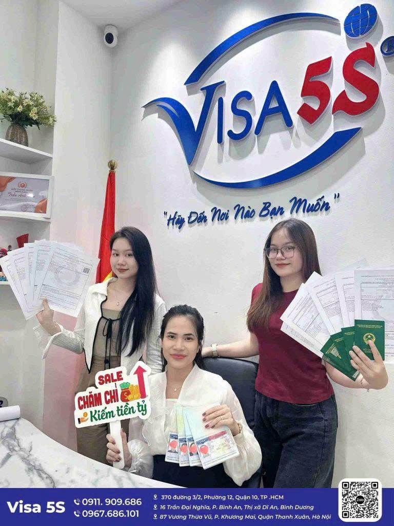 Một số phản hồi tích cực khi làm dịch vụ visa tại Visa5s