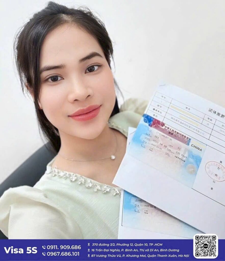 Thời gian xin visa đoàn Trung Quốc khoảng 5-7 ngày