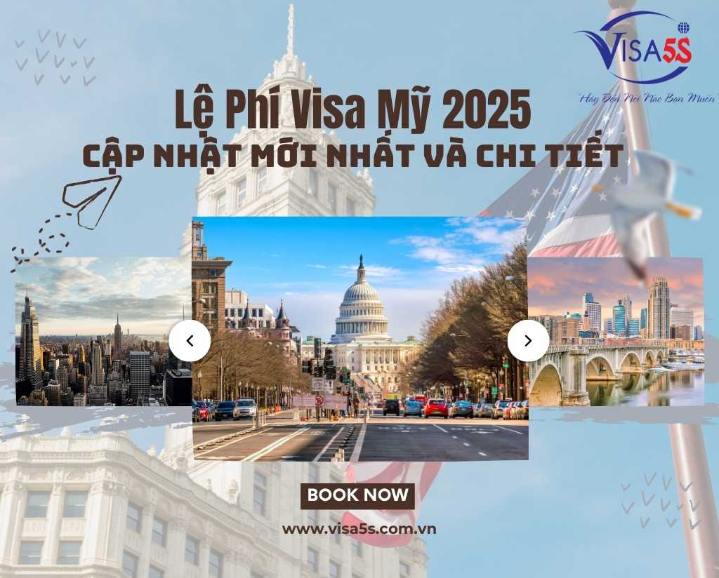 Lệ Phí Visa Mỹ 2025: Cập Nhật Mới Nhất và Chi Tiết