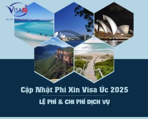 Cập Nhật Phí Xin Visa Úc 2025 – Lệ Phí & Chi Phí Dịch Vụ