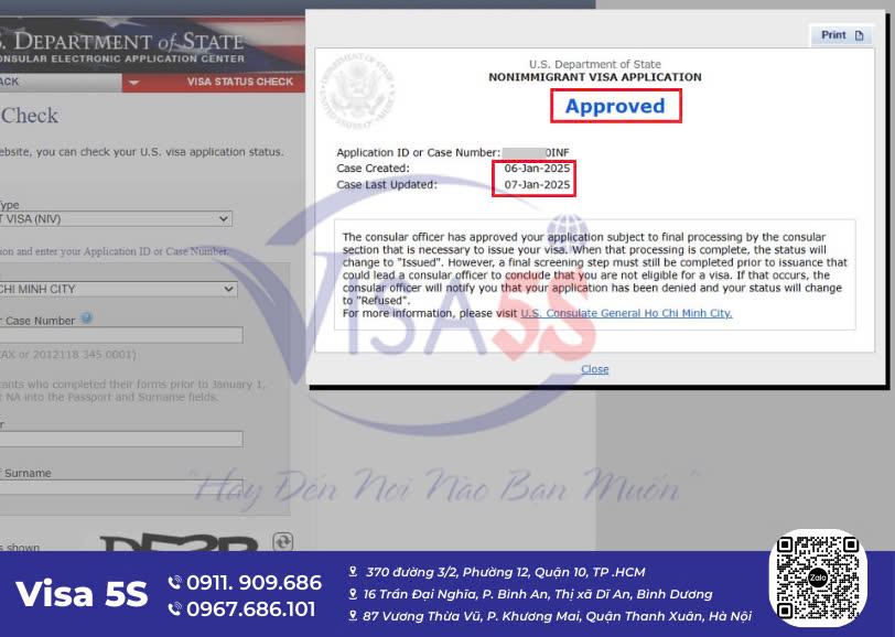 Vì Sao Nên Kiểm Tra Tình Trạng Visa Mỹ Online