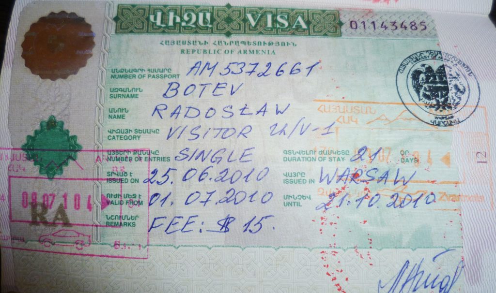 Tổng Quan Về Visa Armenia