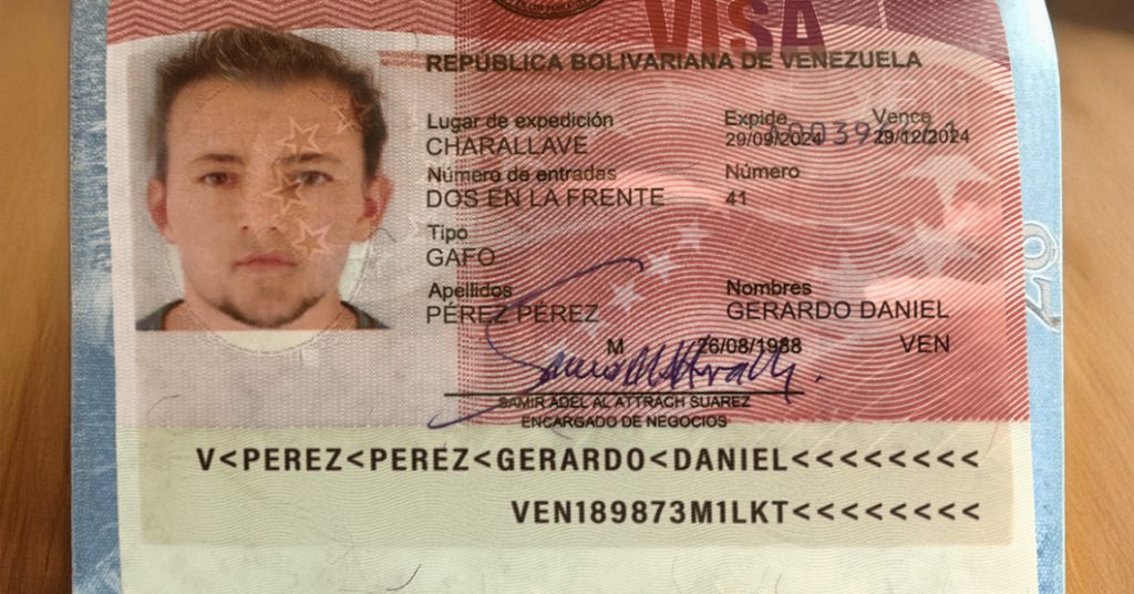 Hồ sơ xin visa Venezuela cần những gì?