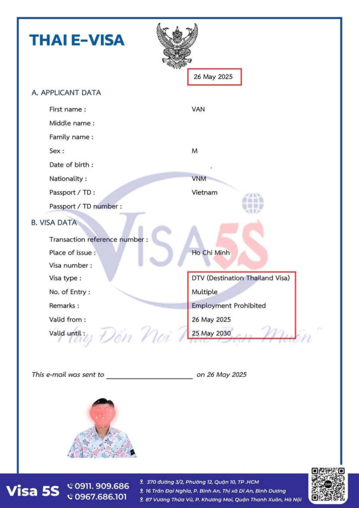 Thủ Tục Xin Visa Thái Lan Mới Nhất 2025: Hướng Dẫn Từ A-Z 11 Thời Hạn và Thời Gian Lưu Trú Của Visa Thái Lan