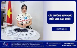 Các trường hợp miễn visa vào Hàn Quốc mới nhất 2026