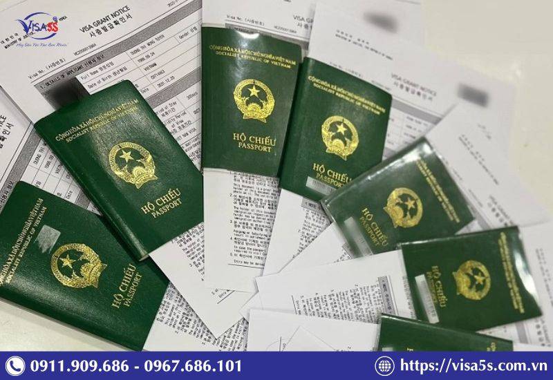 Trọn bộ hồ sơ xin visa hàn quốc 5 năm mới nhất