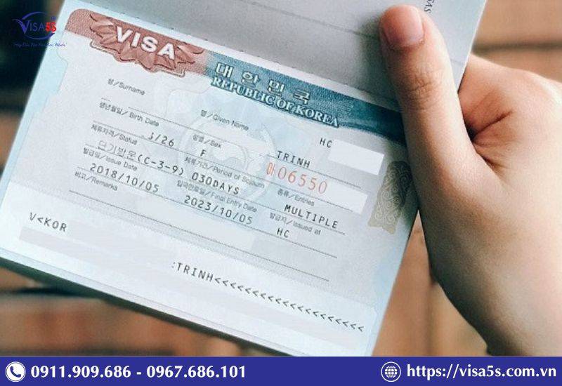 Thủ tục xin visa hàn quốc 5 năm