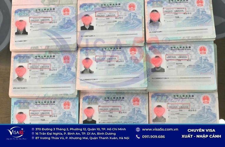 Các loại visa thăm thân Trung Quốc bạn nên biết.