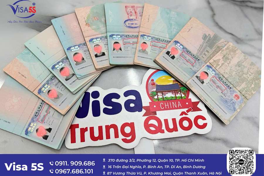 Visa Trung Quốc 2025: Hồ sơ & Lệ phí, Quy trình mới nhất 15 Lệ phí xin visa trung quốc mới nhất